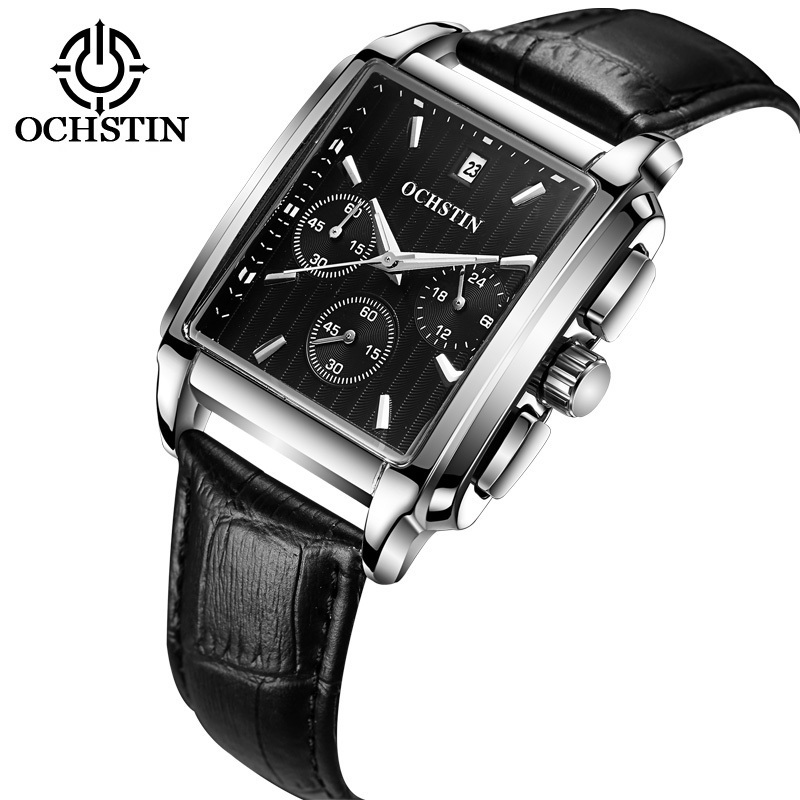 OCHSTIN Chronograph Men's Watch Men Watches Male GQ063 Casual Top  Quartz Wristwatch Clocks Stopwatch