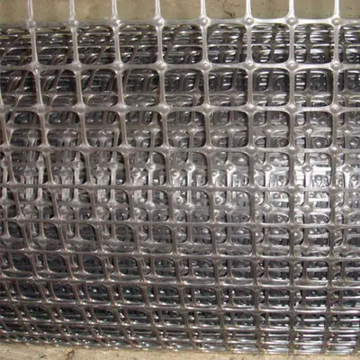 Chinese geogrid supplier best quality pp biaxial geogrid for road construction