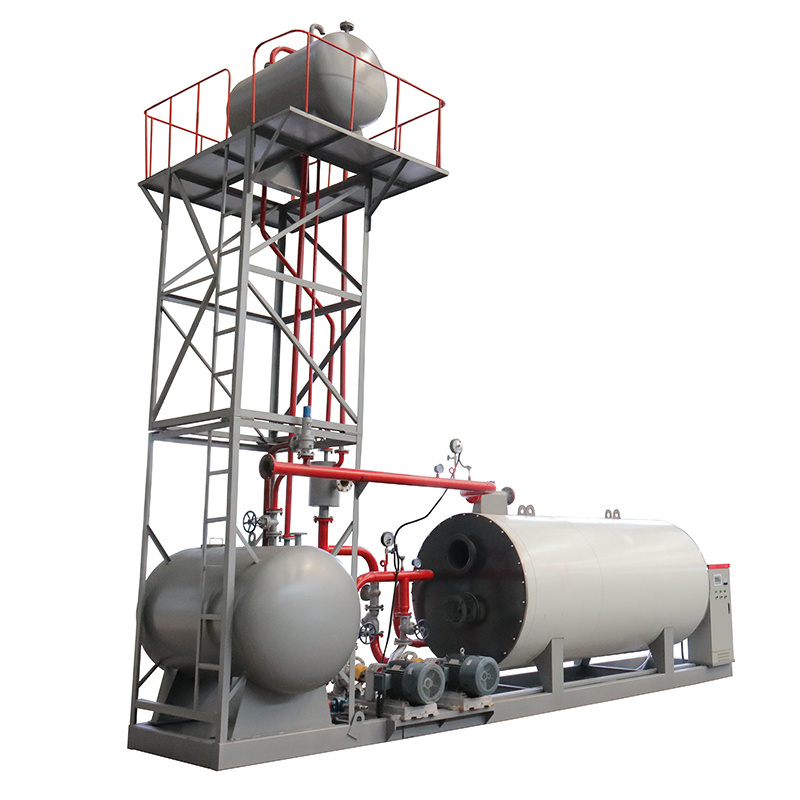 Factory direct supply Lower cost gas fuel fired low pressure hot oil boiler for bitumen industry