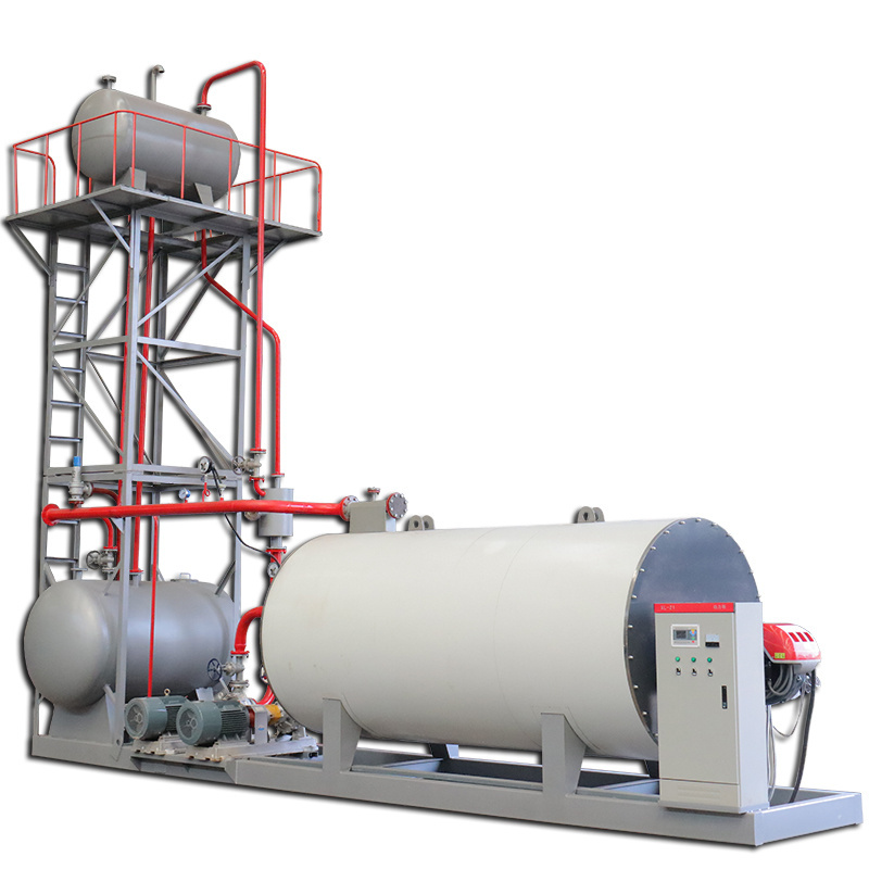 Factory direct supply Lower cost gas fuel fired low pressure hot oil boiler for bitumen industry