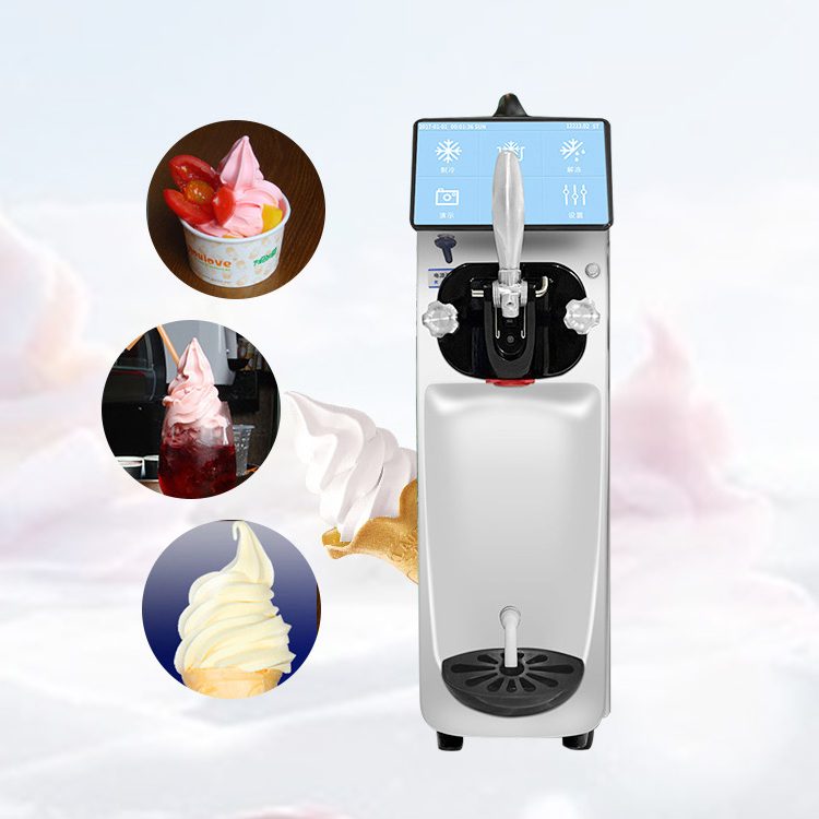 Making Machinery Used Space Soft Serve Commercial Creme Tabletop Hard Ice Cream Machine For Fast Food