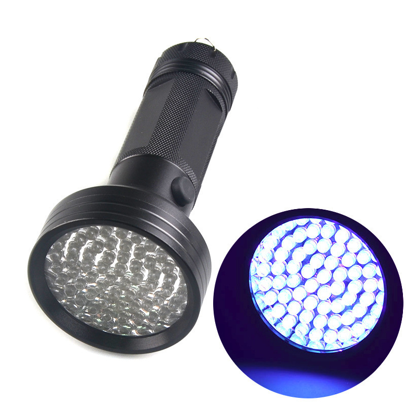 TAIKOO Long Range UV Torch LED 68 Blacklight Flashlight 395mm XR68  Outdoor Ultraviolet Flashlight for Pet Urine Detector