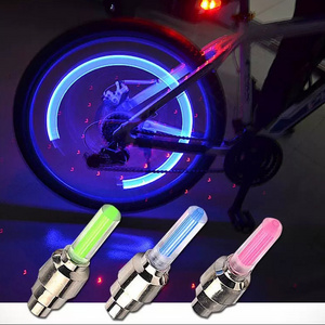 Multicolor Cycling Lantern Spokes Tyre Lamp Mtb Bike Accessories Bicycle Motorcycle Led Light Tire Car Wheel Spoke Light