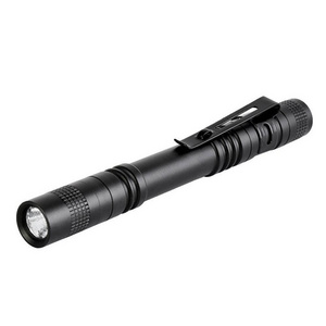 High Power Aluminium Alloy Pen Light Mini Flat Penlight Led XPE Tactical Mini Led Flashlight Pen Torch