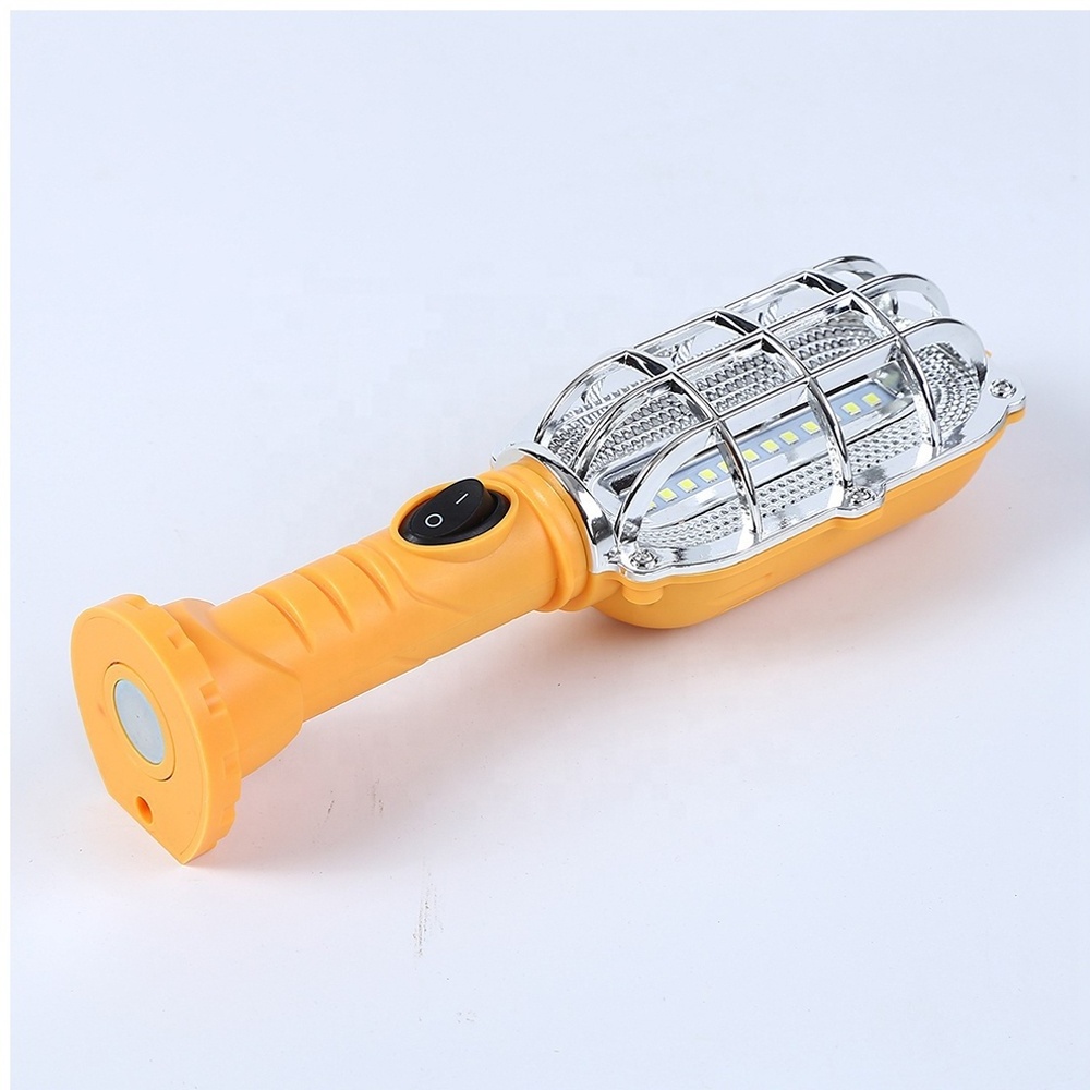 Portable cob work light tent hanging light super bright outdoor magnetic camping lanterns under hood waterproof work light