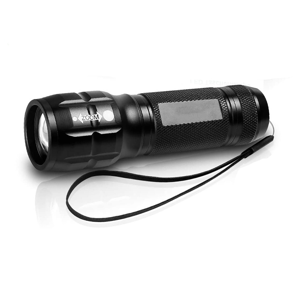 TAIKOO Torch LED Telescoping Flashlight Flashlight  1000 High Lumens Small and Extremely Bright Flash Light Zoomable Camping