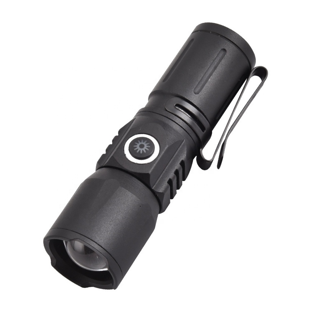 Taikoo  High Lumen Rechargeable Aluminum Mini Led  Flashlight  Torch mini led waterproof flashlight with clip