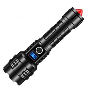 Taikoo 15000 lumens 5000mAh Zoomable Aluminum Alloy Body Rechargeable USB 26650 Battery XHP70 LED tactical Torch Flashlights