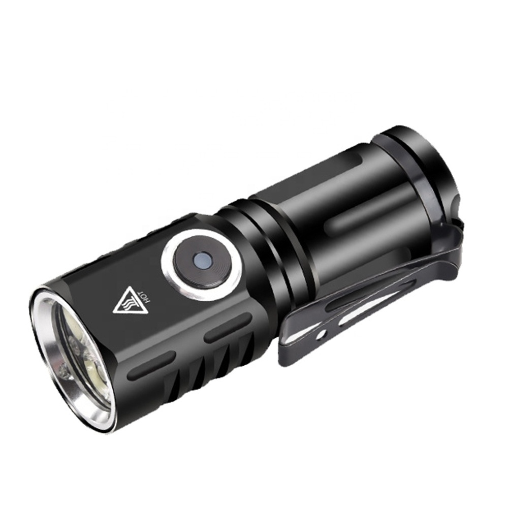 Taikoo High Lumen Rechargeable Aluminum Mini Led  Flashlight  Torch mini led waterproof flashlight with clip