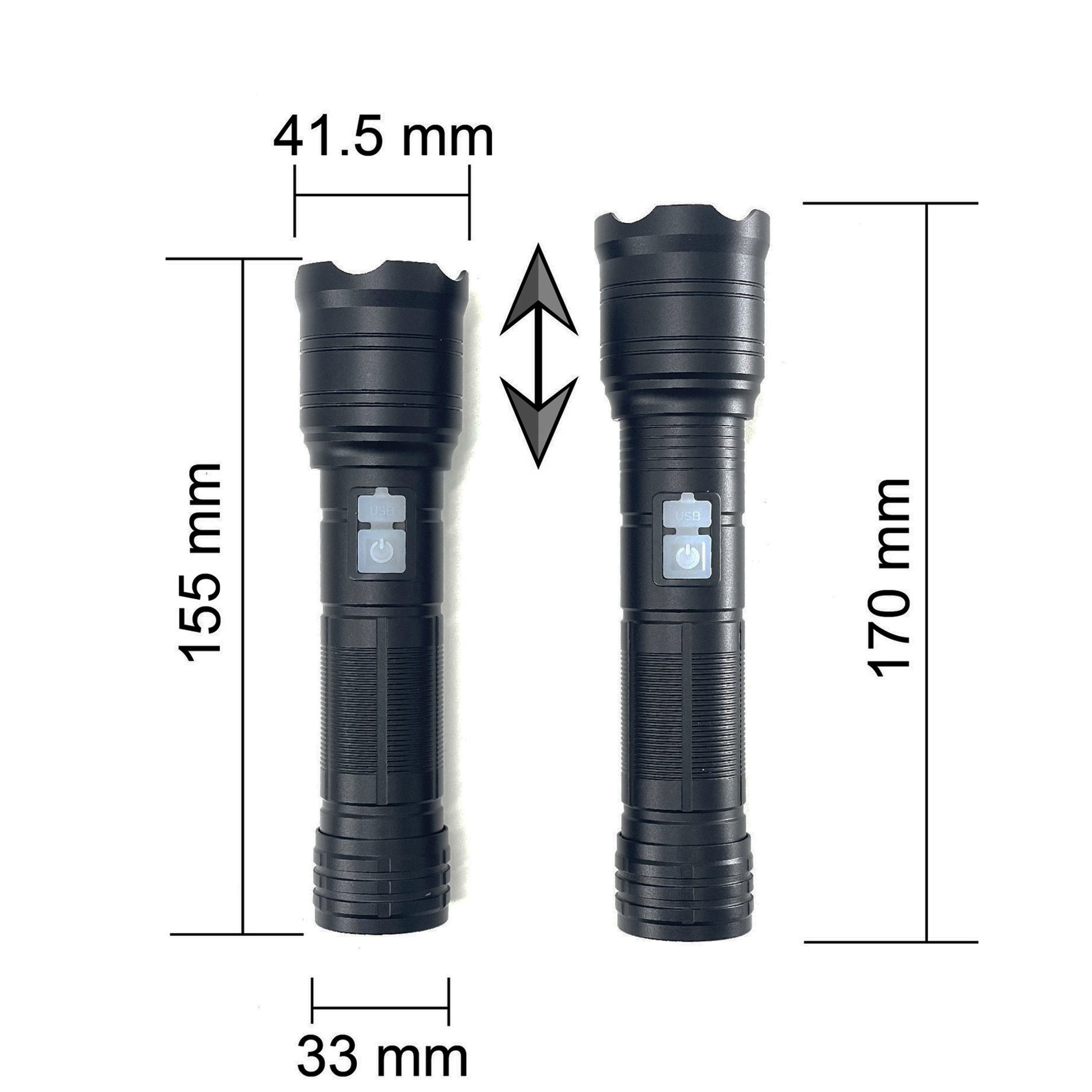 TAIKOO Flashlights High Lumens Rechargeable  Super Bright Led Flashlight IPX4 Waterproof Handheld Powerful Flash Light