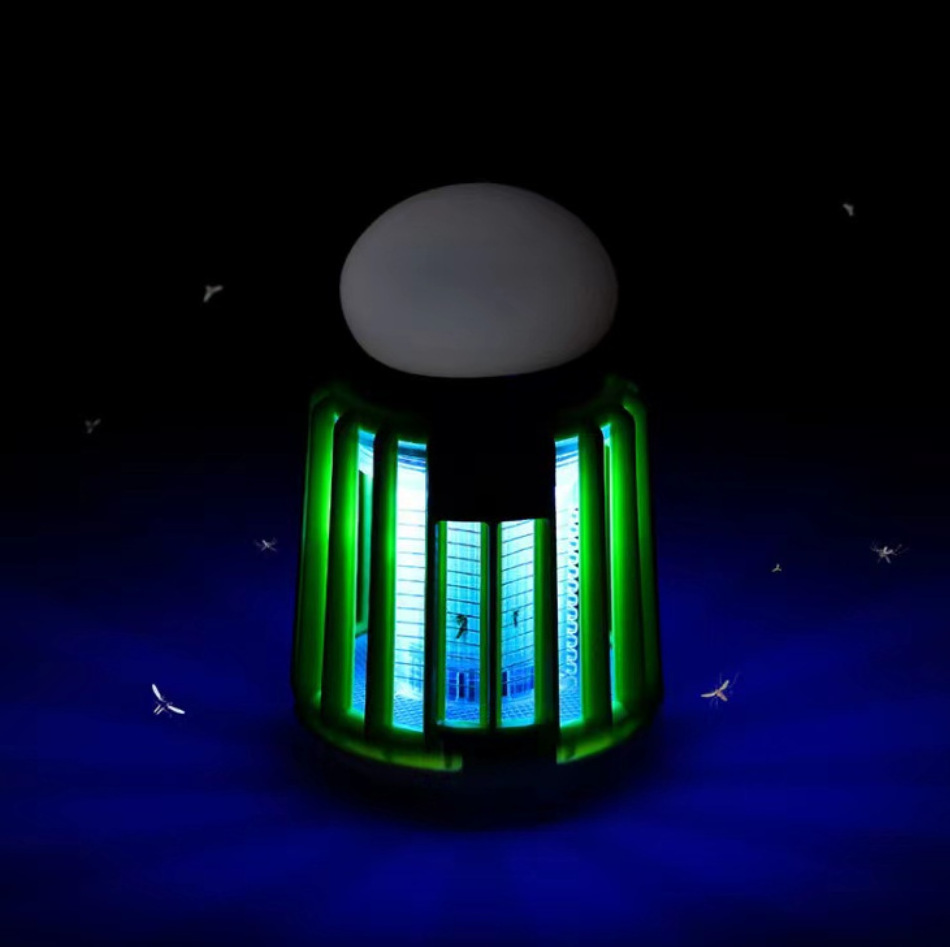 2 in 1 Rechargeable Waterproof 180LM Mosquito Killing Led Camping Lantern