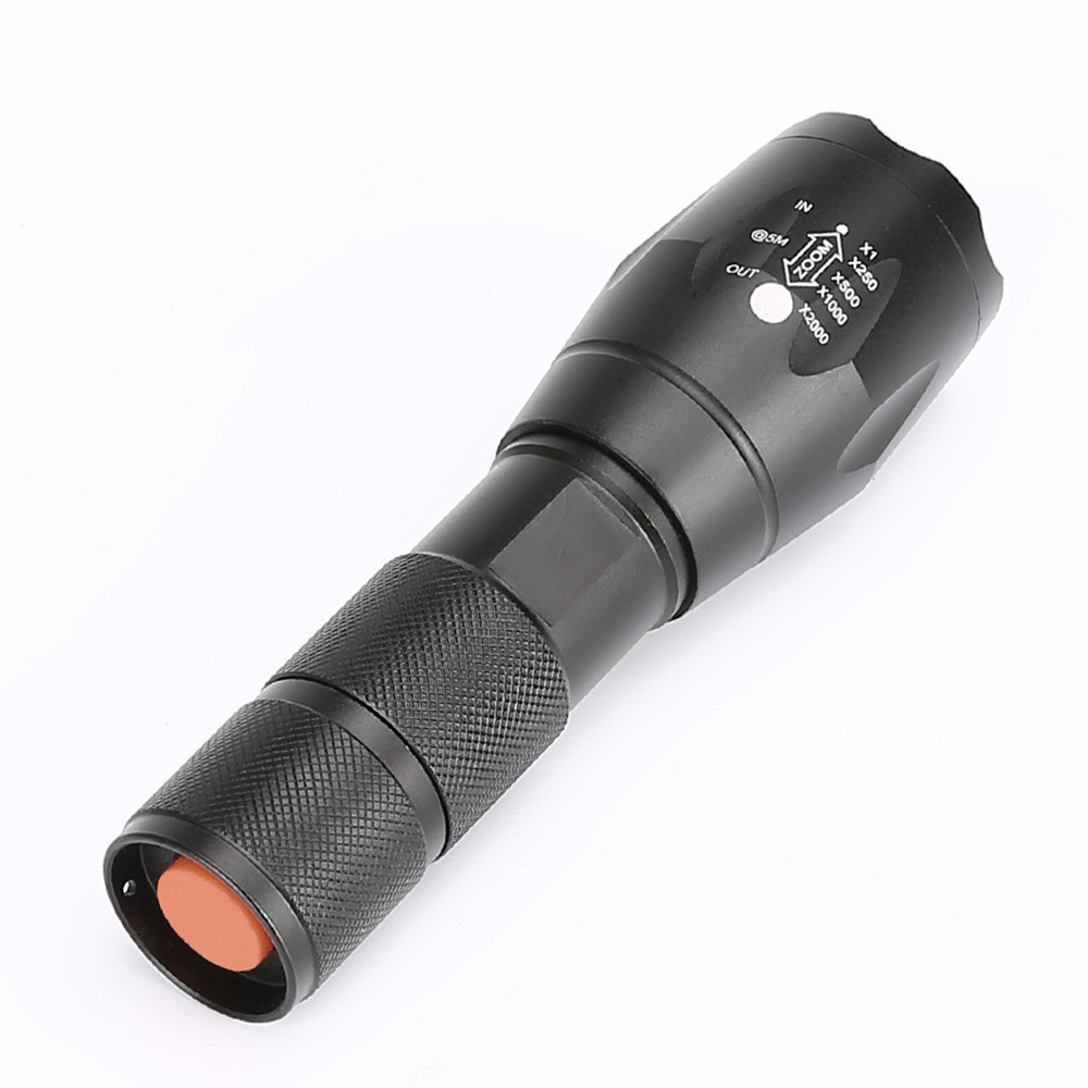 1000 Lumen Brightest XML T6 Waterproof Function LED Torch Light Tactical Flashlight For Self Defensive