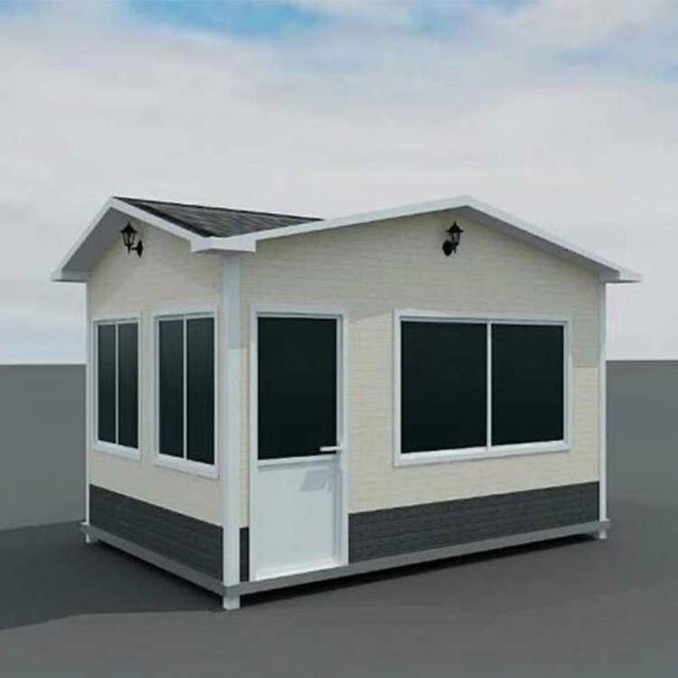 Wholesale Mobile Outdoor Public Security Guard /prefab Sentry Box/shop/ticket Booth/sandwich Panel Tiny House