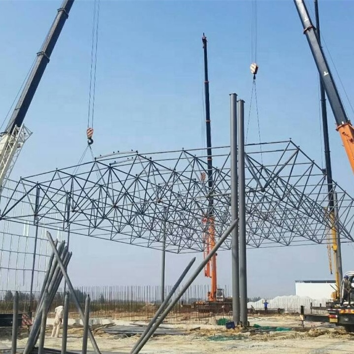 truss system design light building steel structure frame construction