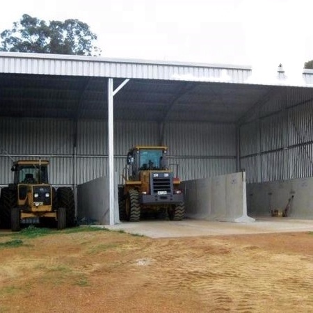 Prefabricated Horse Barns Design Steel Structure Cow Farm Buildings