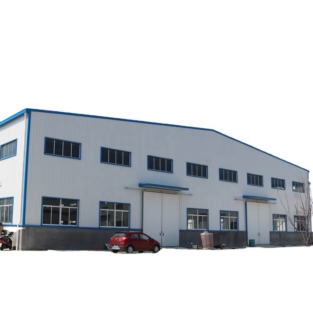 Fast installation an-ti earthquake steel structure workshop prefabricated light steel warehouse