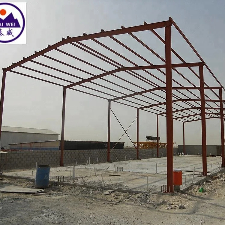 Sandwich Panel Light Steel Structure Construction Framework Prefabricated Building Warehouse