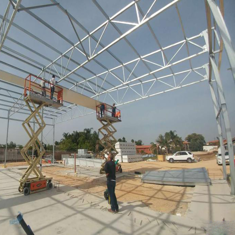 truss system design light building steel structure frame construction