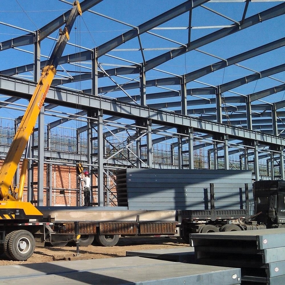 Low cost  high quality factory direct sale hot dipped galvanisation steel structure frame