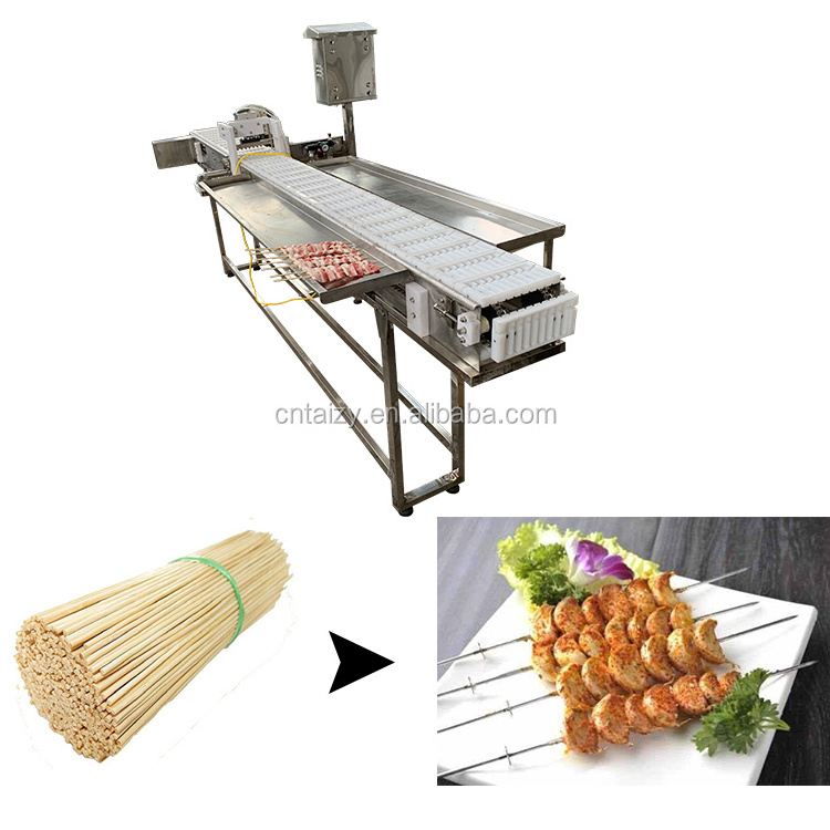 Professional brochette souvlaki machine kebab meat skewer machine