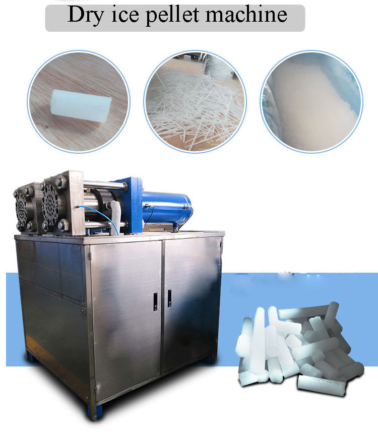 Industrial Dry Cube Ice Making Machine Small Ice Cube Maker Machine