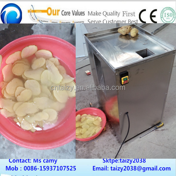 KFC use potato slicer/potato peeler and slicer machine/potato chips slicer machine