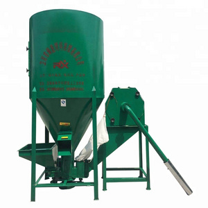 animal poultry livestock feed mixer/vertical type grain seed mixer/electric feed mixer