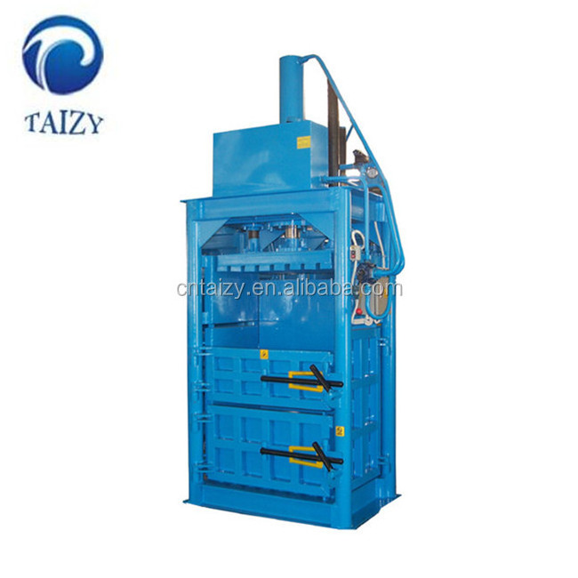 certificate Used clothing baling machine, baler ISO machine for used clothing, used clothes and textile compress baler machine