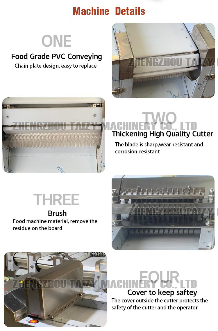 Fresh Meat With Boneless Cube Cutter Whole Chicken Cube Cutting Machine