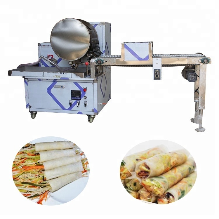 Industrial spring roll packaging machine / injera lumpia machine price