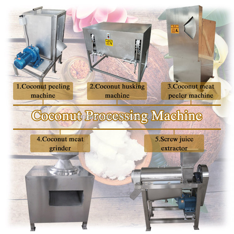 china factory coconut hard dried shell dehusker peeling coconut grinding machine