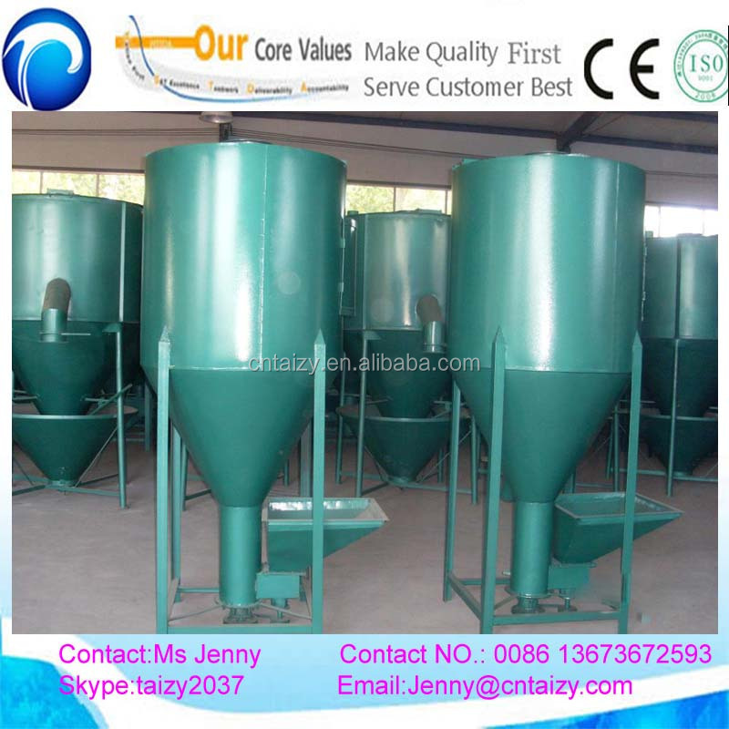 animal poultry livestock feed mixer/vertical type grain seed mixer/electric feed mixer