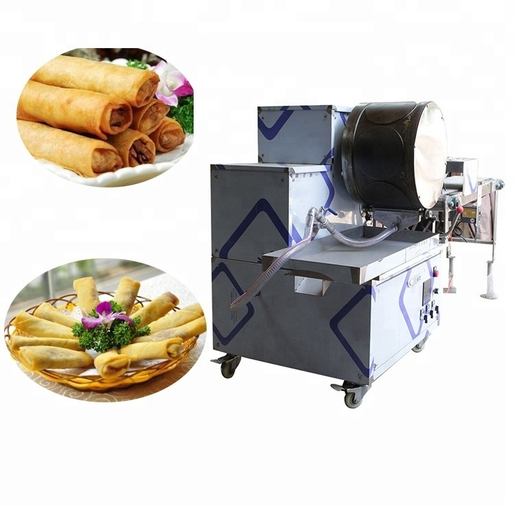 Industrial spring roll packaging machine / injera lumpia machine price