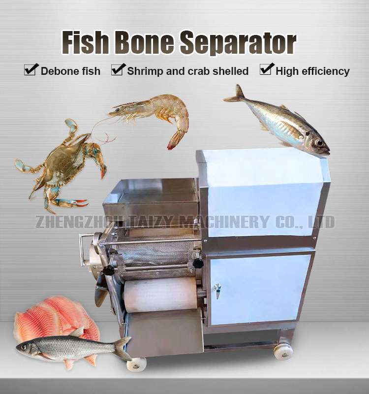 shrimp peeler shell removing crab processing machine fish meat mincer machine