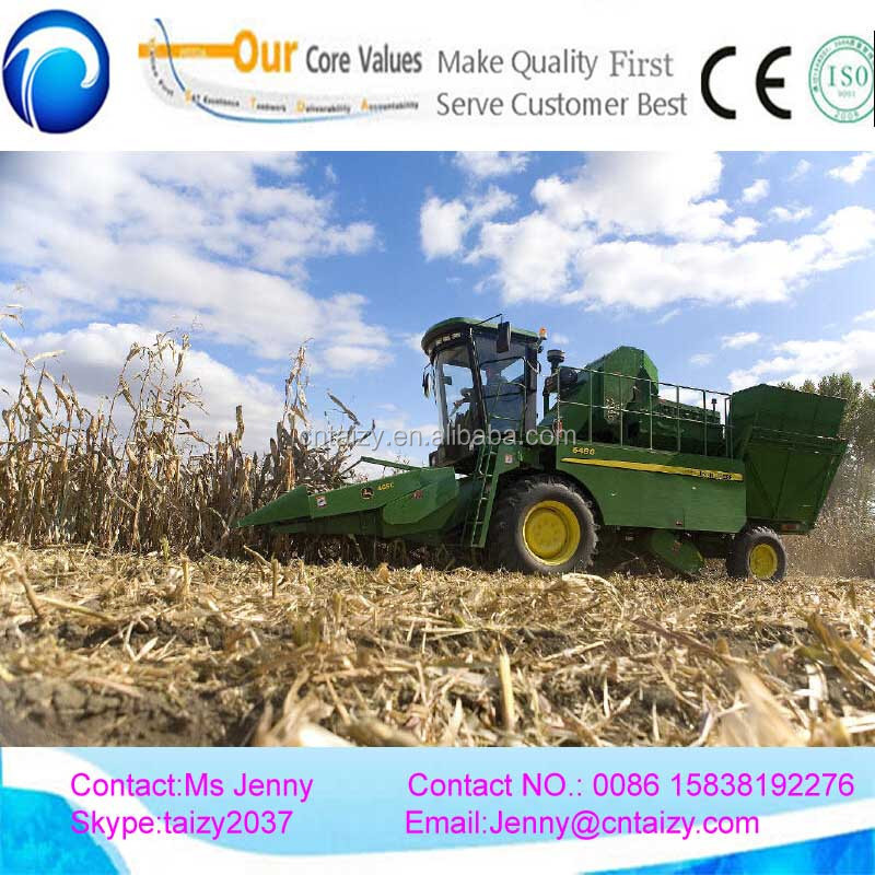 Best Price Of Rice Wheat Corn forage combine harvester corn picker for sale