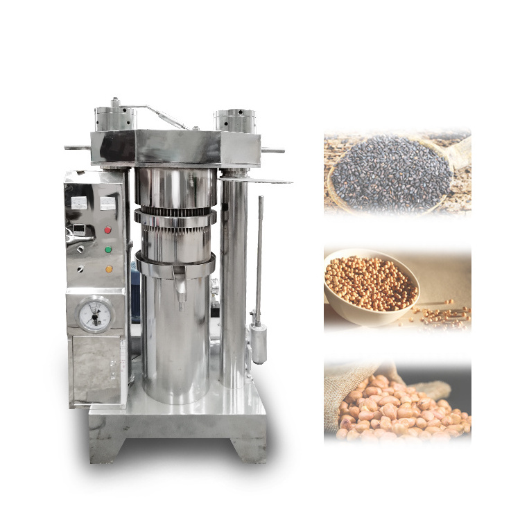 New type Cold pressing Pinus tomentosa Fruit Press Stainless steel hydraulic press Sesame oil press