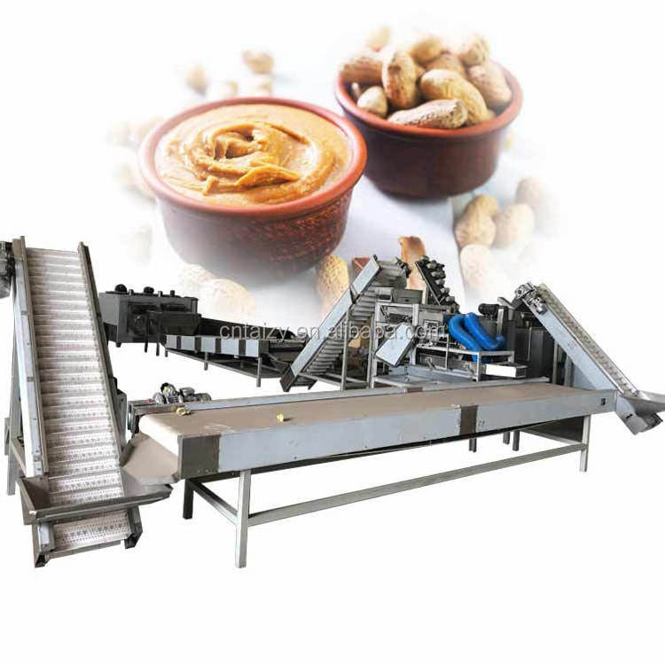 fully automatic peanut butter production line Manufacturer industrial peanut butter making machine