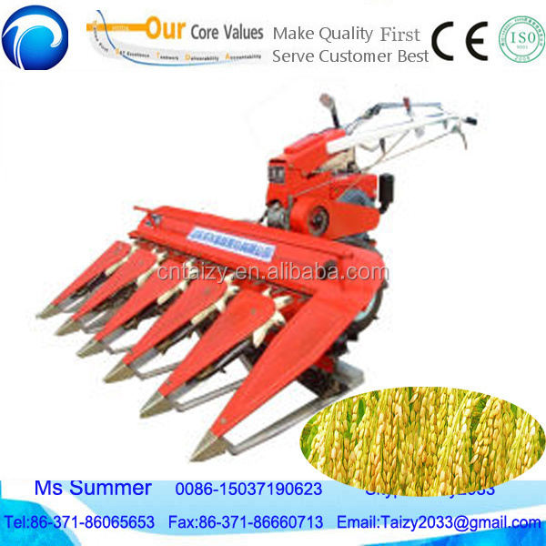 Factory sell Agriculture mini paddy swather/cutter-rower/rice cutting machine