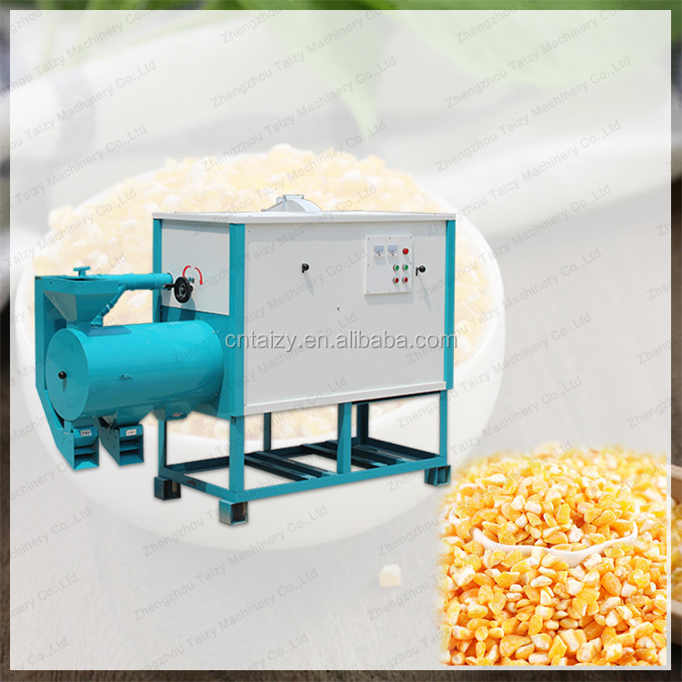 Mill Corn Grits Sift Small Scale Maize Meal Grind Milling Machine Corn Grits Milling Making Machine