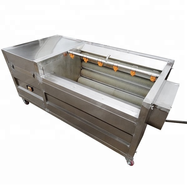 potato washing machine | potato peeling machine | industrial potato peeler