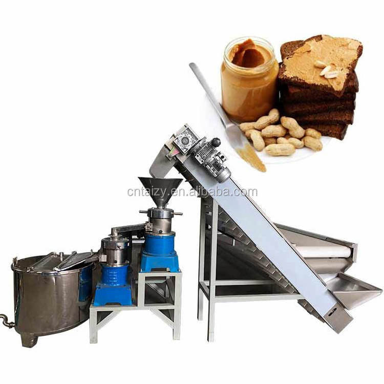 fully automatic peanut butter production line Manufacturer industrial peanut butter making machine