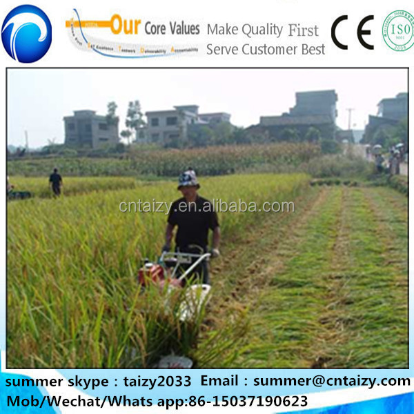 Harvesting dryer for wheat and rice/agriculture mini rice cutter-rower/rice cutting machine