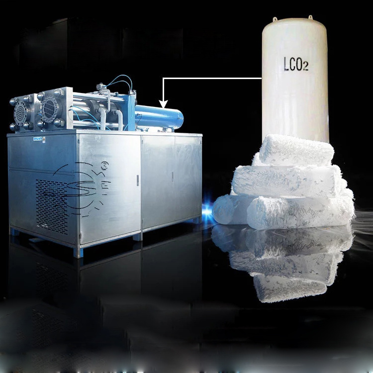 Industrial Dry Cube Ice Making Machine Small Ice Cube Maker Machine