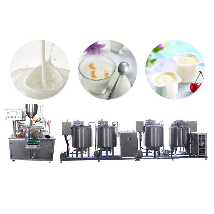 yogurt processing line yogurt making machine industrial