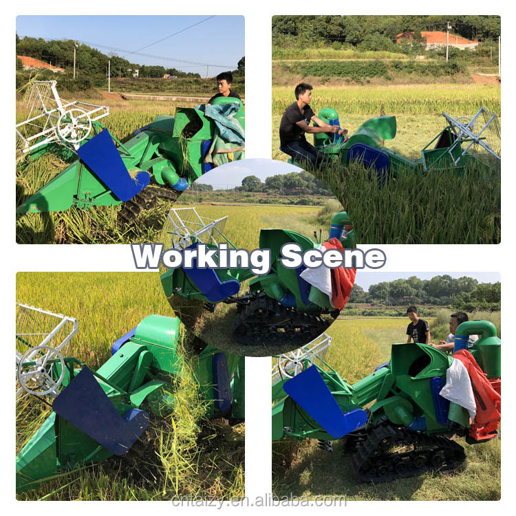 Automatic large output capacity hand type / wheat grain harvester rice cutter