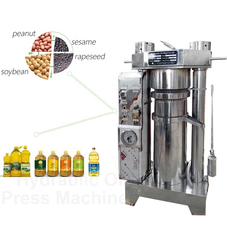 New type Cold pressing Pinus tomentosa Fruit Press Stainless steel hydraulic press Sesame oil press