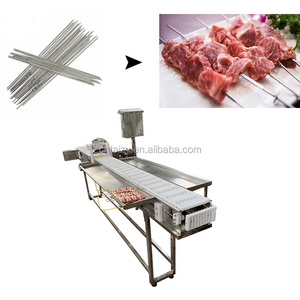 Professional brochette souvlaki machine kebab meat skewer machine