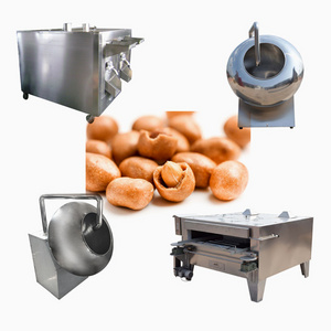 Coated Peanut Making Machine Nut Coating Processing Line Coated Fishskin Peanuts Roasting   Machine