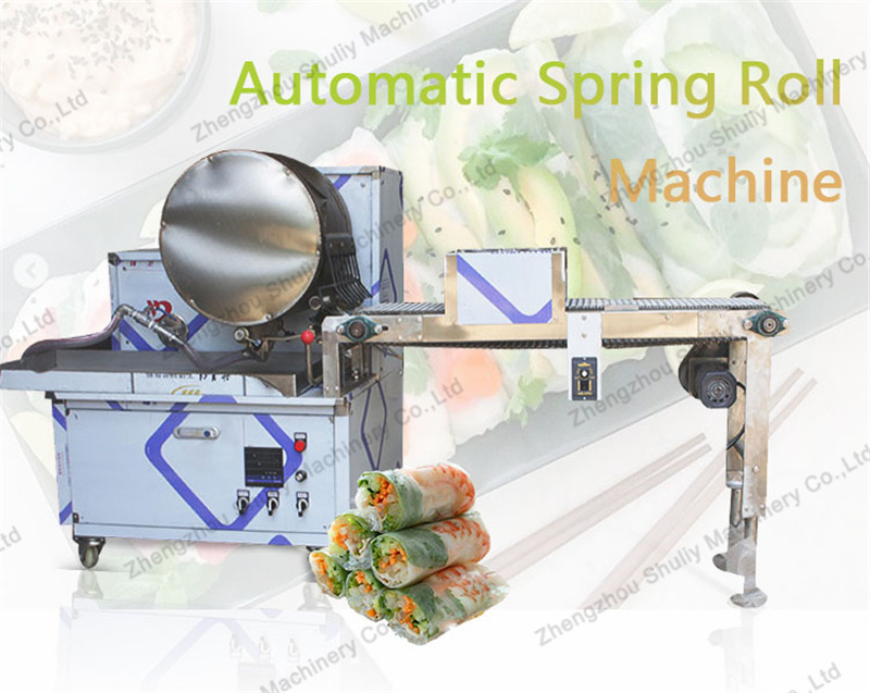 Hot sale spring roll wrapper making machine egg roll maker from China manufacturer