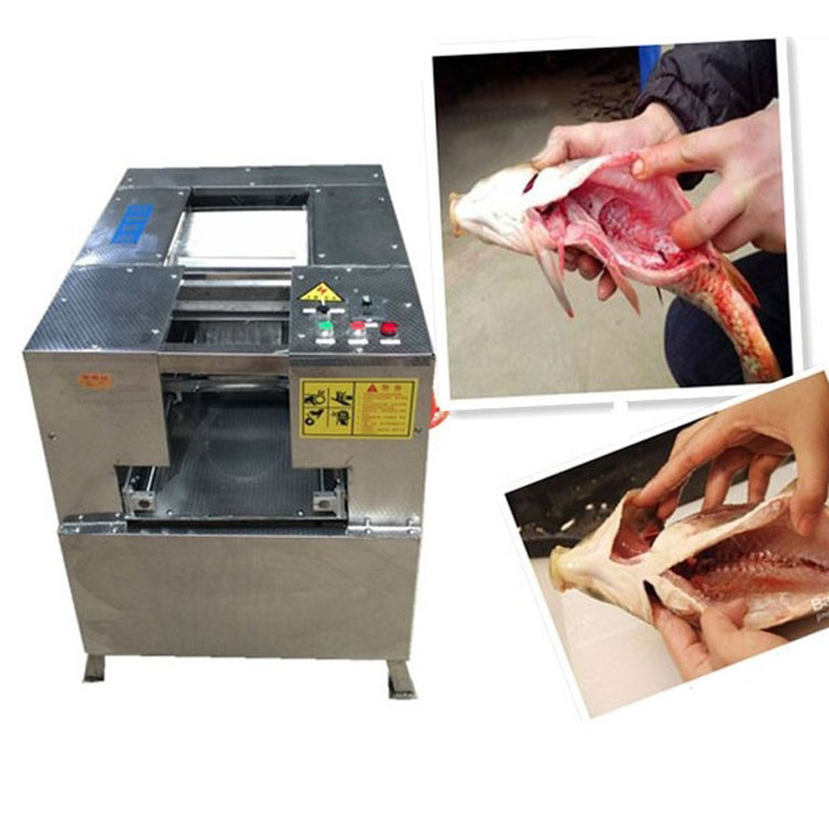 Fish bone removing processing machine fresh fish fillet cutting machine from China factory